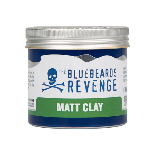 matt clay hair styling product for men by the bluebeards revenge