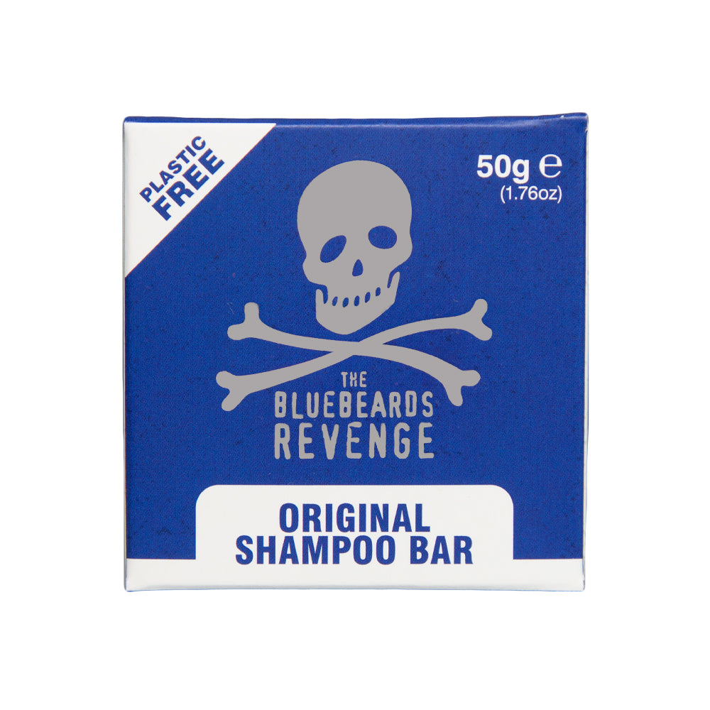plastic free original shampoo bar for men by the bluebeards revenge