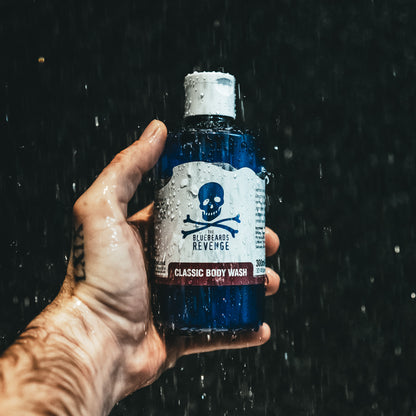 Vegan Friendly Shower Gel Body Wash by The Bluebeards Revenge with a Classic barbershop scent