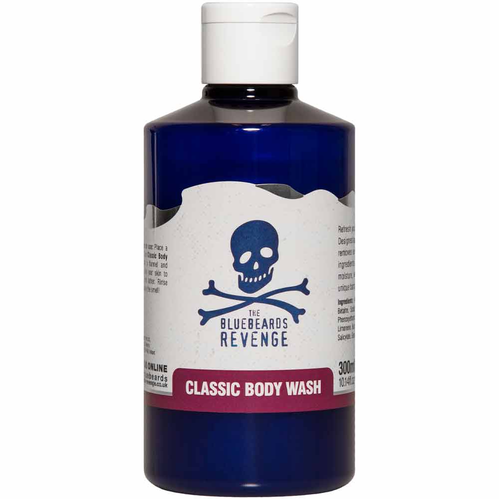The Bluebeards Revenge Classic Blend Body Wash Shower Gel for Men
